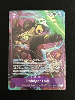 Trafalgar Law - OP12-073 Alt Art - Legacy of The Master - One Piece English - Image 1