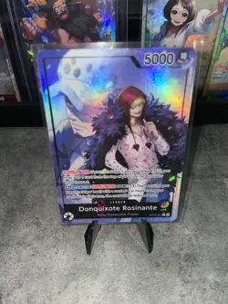 One Piece Donquixote Rosinante Alt Art Leader OP12-061 - Near Mint English - Image 1