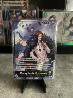 One Piece Donquixote Rosinante Alt Art Leader OP12-061 - Near Mint English - Image 2