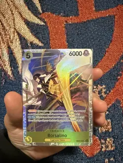 One Piece TCG OP15-EB04 Borsalino SR English Mint Condition - Image 1