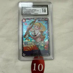 CGC 10 GEM MINT Hibari OP11-010 SR Flagship Battle Prize - ONE PIECE 10 - Image 1