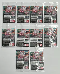 Lot of (10) One Piece Monkey D. Luffy US Voyage College Basketball Promo SEALED - Image 2