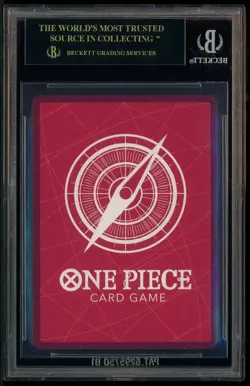 2025 BVB X ONE PIECE MATCH DAY PROMOS #003 MONKEY D. LUFFY BGS 10 BLACK LABEL - Image 3