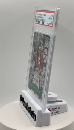 2025 One Piece OP14 Japanese #119 Dracule Mihawak Manga Alternate Art PSA 10 - Image 2