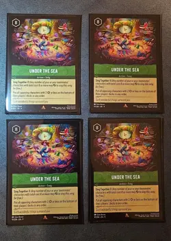 4x Disney Lorcana - Fabled - Under the Sea - 97/204 x4 - Image 1
