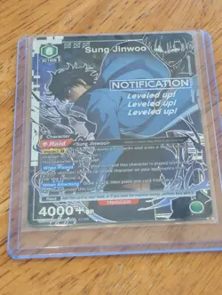 Union Arena Solo Leveling Sung Jinwoo SR* Alt Art UE17BT/SLG-1-048 Foil NM - Image 1