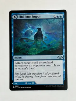 MTG Sink into Stupor MH3 241 Nonfoil U Lightly Played - Image 1