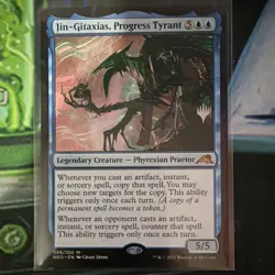 Magic The Gathering Jin-Gitaxias Progress Tyrant Mythic Creature NEO 059/302 - Image 1