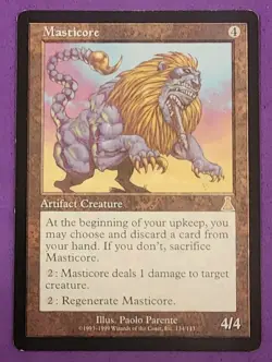 MTG Magic The Gathering - Masticore - Urza's Destiny NM - Image 1