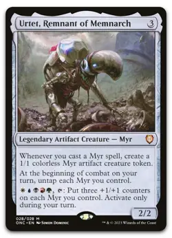 Urtet, Remnant of Memnarch #28 (NM) Phyrexia All Will Be One ONC Magic MTG - Image 1