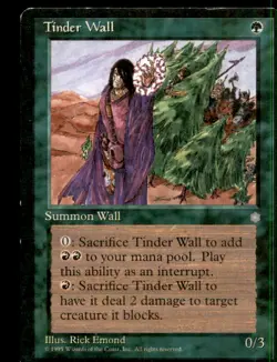 MTG Tinder Wall LP Light Play Ice Age [5098] - Image 1