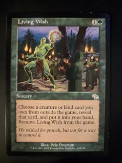 Living Wish NM Judgment MTG FREE SHIPPING - Image 1