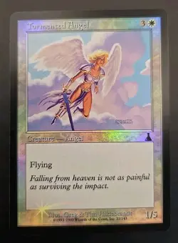 Tormented Angel Urza's Destiny MTG Foil Near Mint - Image 1