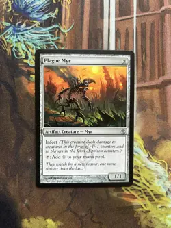 Plague Myr MTG LP Mirrodin Besieged - Image 1