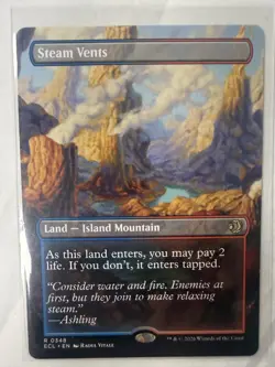 Steam Vents (Borderless) Lorwyn Eclipsed Regular - Image 1