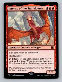 Inferno of the Star Mounts M Adventures in the Forgotten Realms 151 NM - Image 1