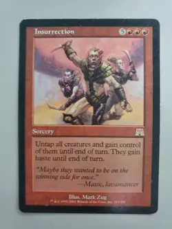 MTG Insurrection Onslaught Regular Rare LP - Image 1