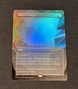 Magic The Gathering 2022 Secret Lair Drop Foil #1154 Eldrazi Temple - Image 1