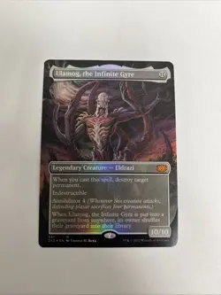 Ulamog, The Infinite Gyre Borderless Foil Double Masters MTG - Image 1