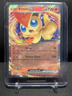 Victini ex SVP 142 Black Star Promo Pokemon 2024 Scarlet & Violet NM - Image 1