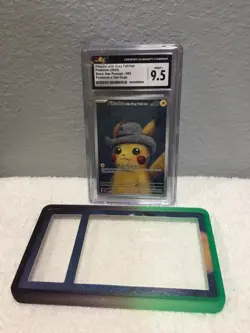 Pokemon Pikachu with Grey Felt Hat Pokemon x Van Gogh 085 Promo Card CGC 9.5🔥 - Image 5