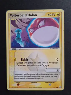 Voltorb from Holon 71/113 Pokemon Card Ex Delta Species French - Image 1