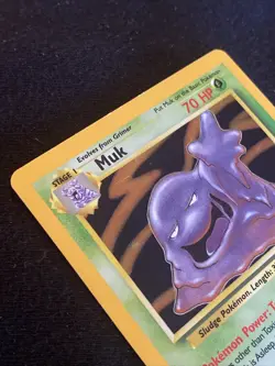 Muk Holo Rare 13/62 Fossil Pokemon Card LP-NM - Image 2