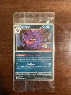 Pokemon Gengar GameStop Promo TCG Card 050/088 English Perfect Order SEALED - Image 1