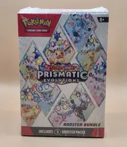 Pokemon TCG: Prismatic Evolutions Booster Bundle SV 8.5 | 6 Packs | SEALED - Image 1