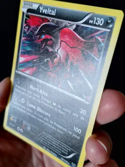 Yveltal 78/146 XY Pokemon Card Rare French - Image 3