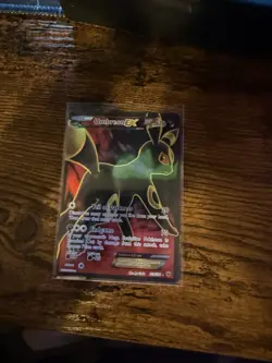 Pokemon TCG Umbreon EX 119/124 LP Full Art Ultra Rare XY Fates Collide - Image 1