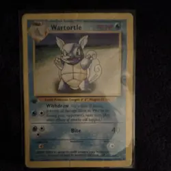Pokemon Wartortle Base Set Uncommon 42/102 English Card 70 HP first edition - Image 1