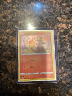Pokemon Charmander Battle Styles SWSH092 INSANE Galaxy Holo Swirl! - Image 3