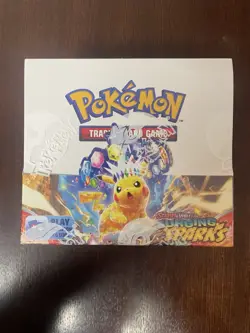 Pokemon Surging Sparks Booster Box – Brand New Damaged factory seal - Image 1