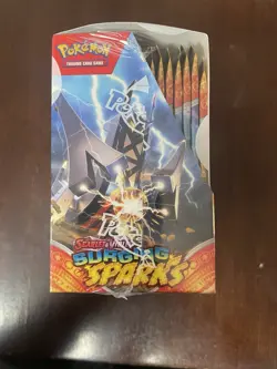 Pokemon Surging Sparks Booster Box – Brand New Damaged factory seal - Image 3