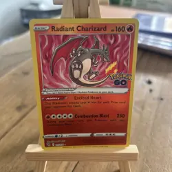 RADIANT CHARIZARD 011/078 POKEMON GO - Image 1