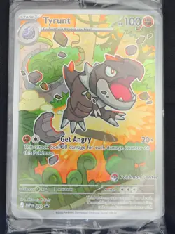 Tyrunt 070 Pokemon Center Perfect Order Promo Card SEALED - Image 1