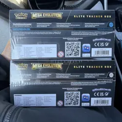 Pokemon TCG Mega Evolution Elite Trainer Box ETB Set Of 2 Sealed - Image 5