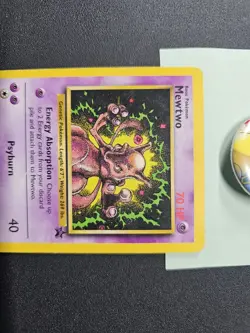Pokemon Card Mewtwo (Single, English - Read Description) - Image 4
