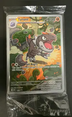 Pokemon - Tyrunt 070 Pokemon Center Stamp Black Star Promo SEALED - Image 2