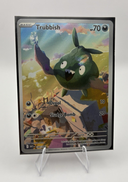 Trubbish Full Art, Pokemon Near Mint, White Flare, Illustration Rare, 140/86 - Image 4