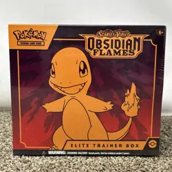 Pokemon TCG: ​Scarlet & Violet Obsidian Flames Factory Sealed Elite Trainer Box 820650853913 - Image 1