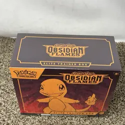 Pokemon TCG: ​Scarlet & Violet Obsidian Flames Factory Sealed Elite Trainer Box 820650853913 - Image 5