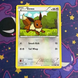 Eevee 84/108 Common Dark Explorers Pokemon Card LP - Image 1