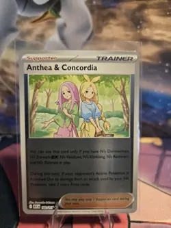 Anthea & Concordia | 182/217 | Reverse Holo | Pokemon Ascended Heroes NM - Image 1