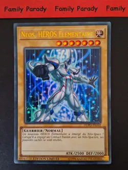 Neos, Elemental Hero DUPO-FR102 YuGiOh Card! Limited Edition French - Image 1