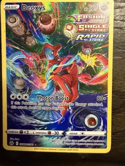 Deoxys GG12/GG70 Holofoil - Pokemon Crown Zenith: Galarian Gallery - Image 1
