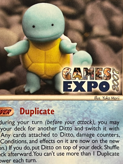 Ditto GAMES EXPO Card- Ex Delta Species 64/113-Super Rare Pokemon Promo -NM - Image 3