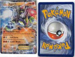 Zygarde EX 54/124 Holo Rare EX Fates Collide Pokemon LP - Image 3