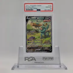 2021 Pokemon SWSH Evolving Skies #182 FA/Golurk V PSA 10 GEM MT - Image 1